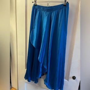 Zara blue skirt